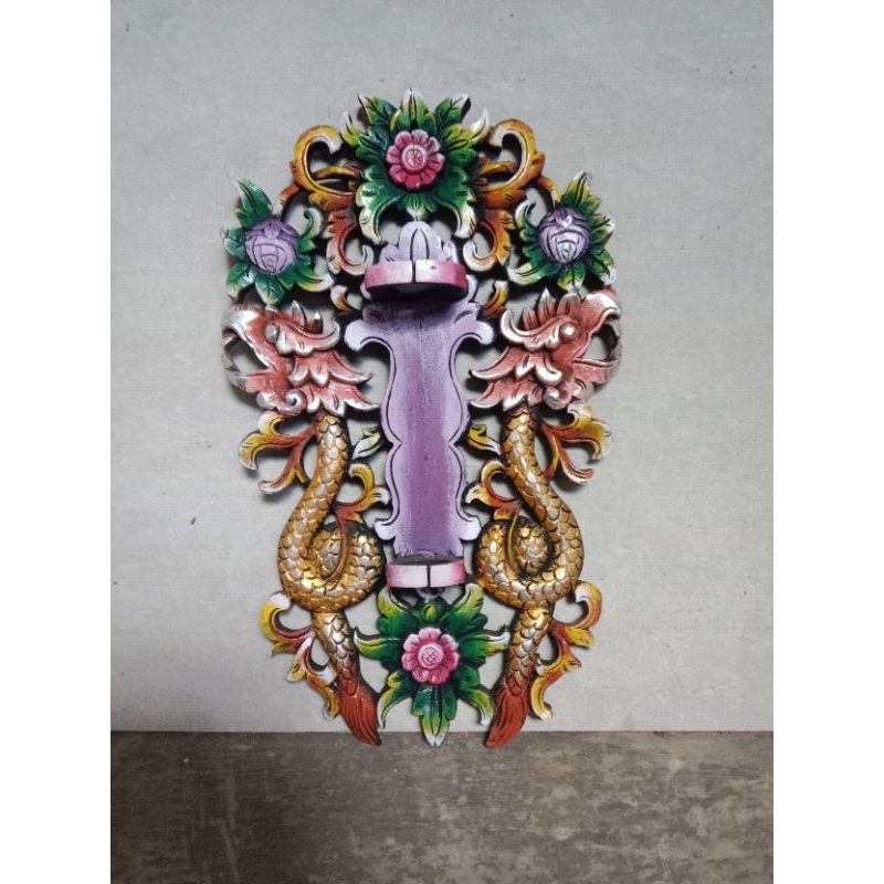 Blawong keris ukiran naga