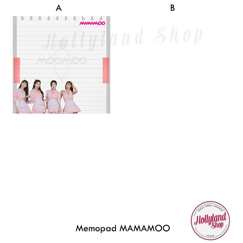

Memopad / Notepad KPOP Mamamoo