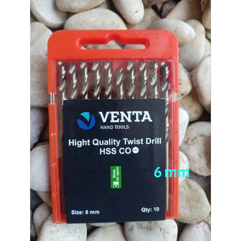 Mata bor HSS Co 6mm / mata bor stainless / mata bor HSS Cobalt 6mm VENTA 6mm