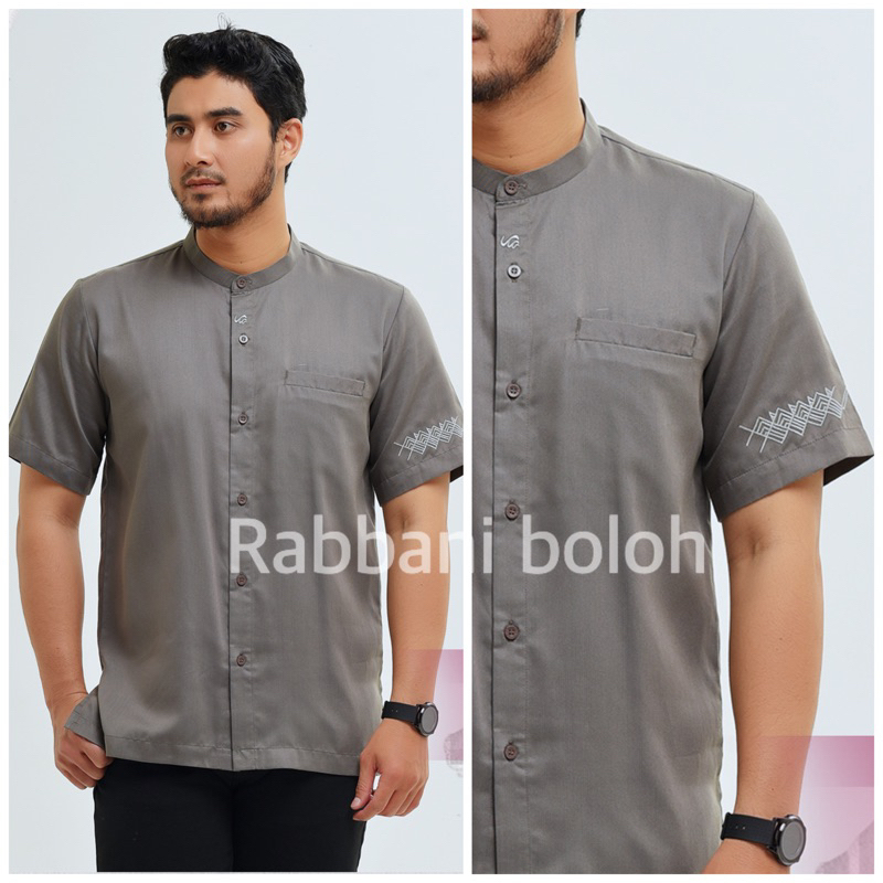 kemko muzafer - kemko sarang sambara - kemko jalu furqan pdk - baju koko hitam - kemko hitam - koko 