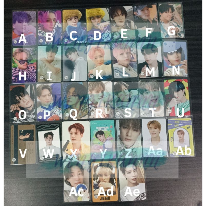 PC Jeno NCT (Binder & Magnet Hotsauce, Future, Yzy hf pt.3, Arrival, Bene sg22 web 11st, FCMM Christ