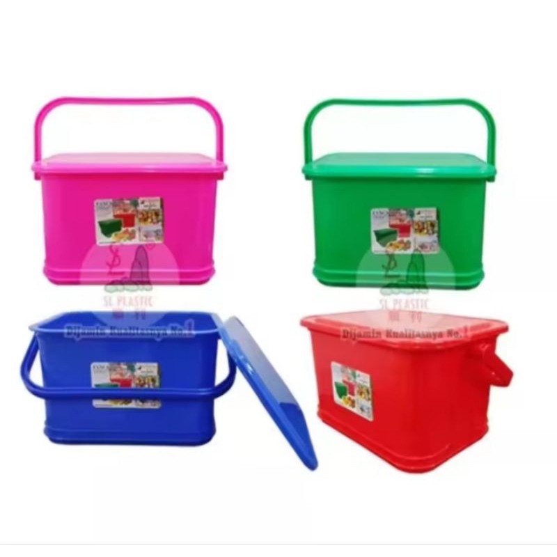 pancy box container mini ukuran 5 Liter/box al plastik