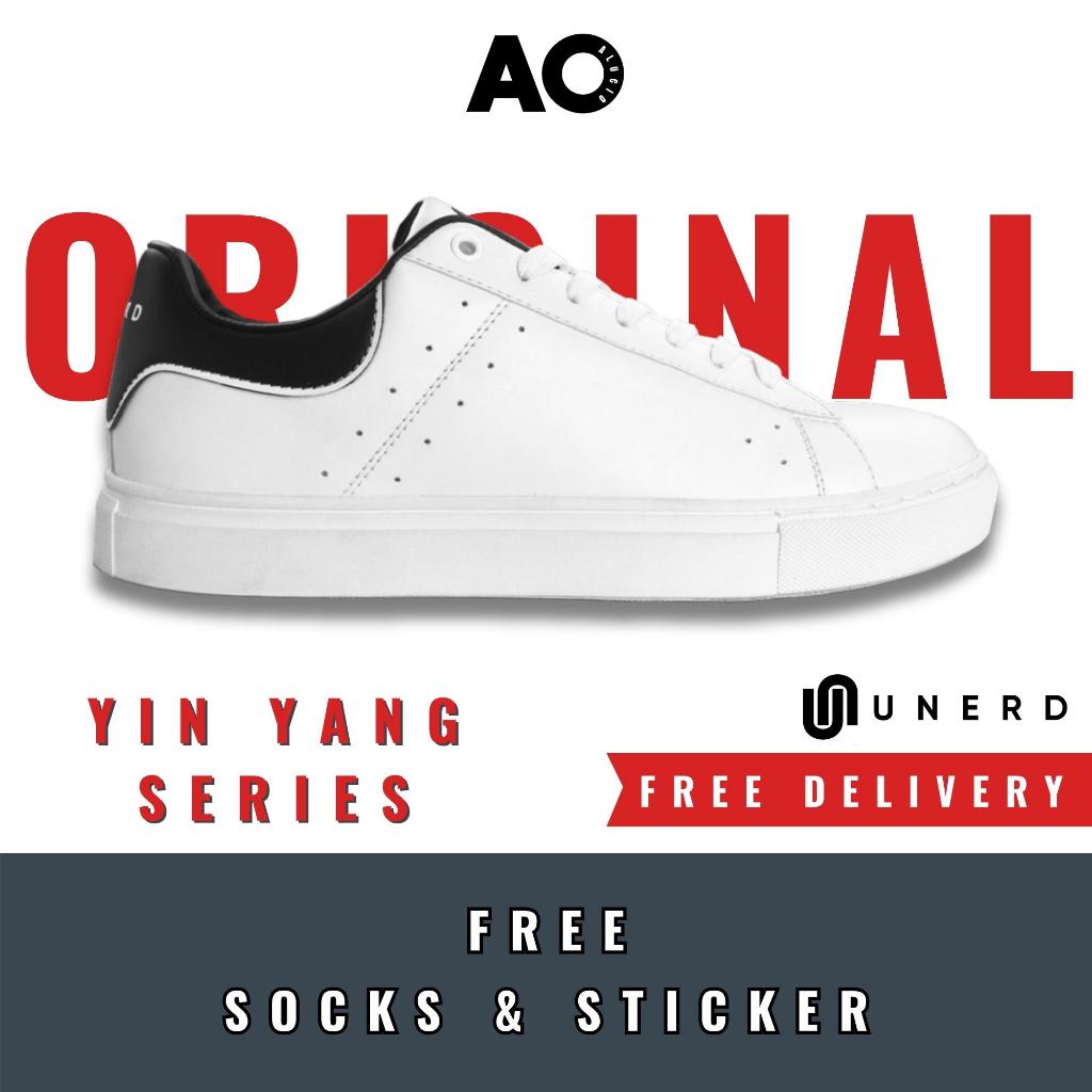Sepatu Unerd Yin Yang Black Original Sepatu Sneakers Casual Sport Sepatu Pria Wanita Unerd Original