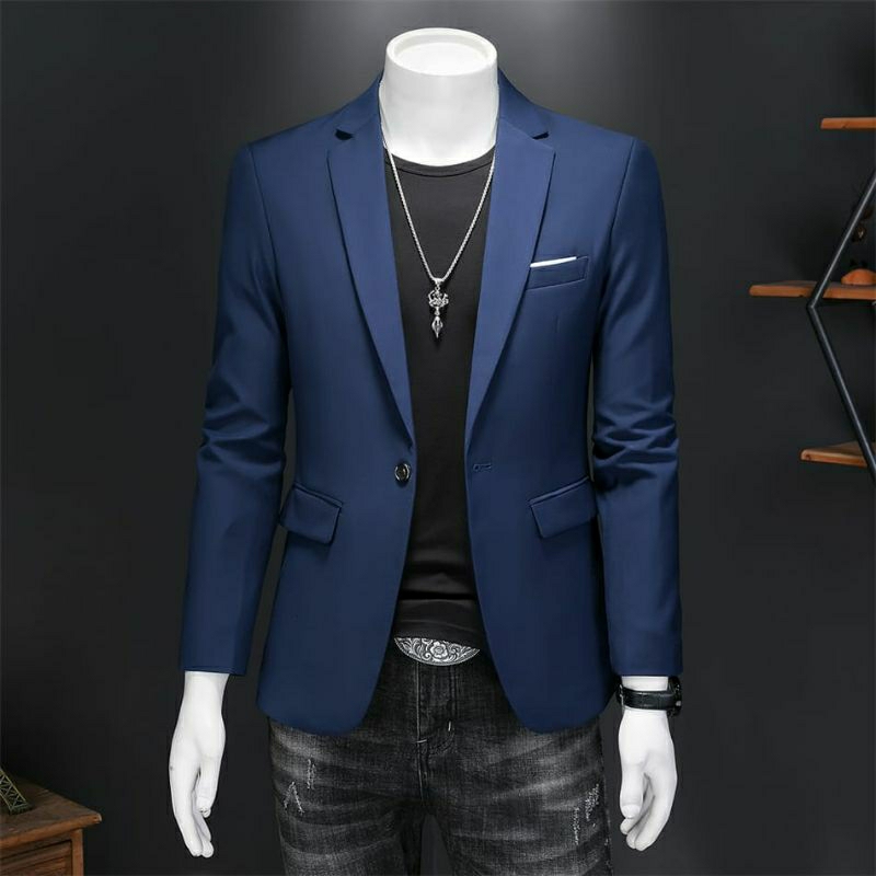 JAS PRIA FORMAL NAVY BLUE / JAS PRIA WARNA BIRU MUDA / BLAZER TERBARU 2024