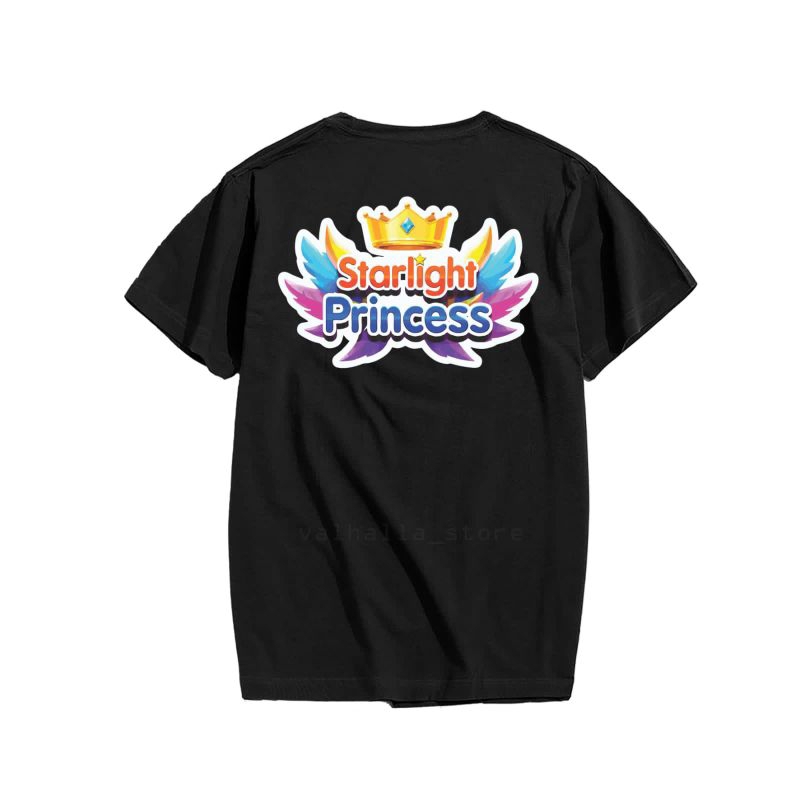 T-SHIRT PRAGMATIC PLAY / STARLIGHT PRINCESS / KAOS DISTRO PRIA / BAJU PRIA TERLARIS / KAOS SLOT PRAG