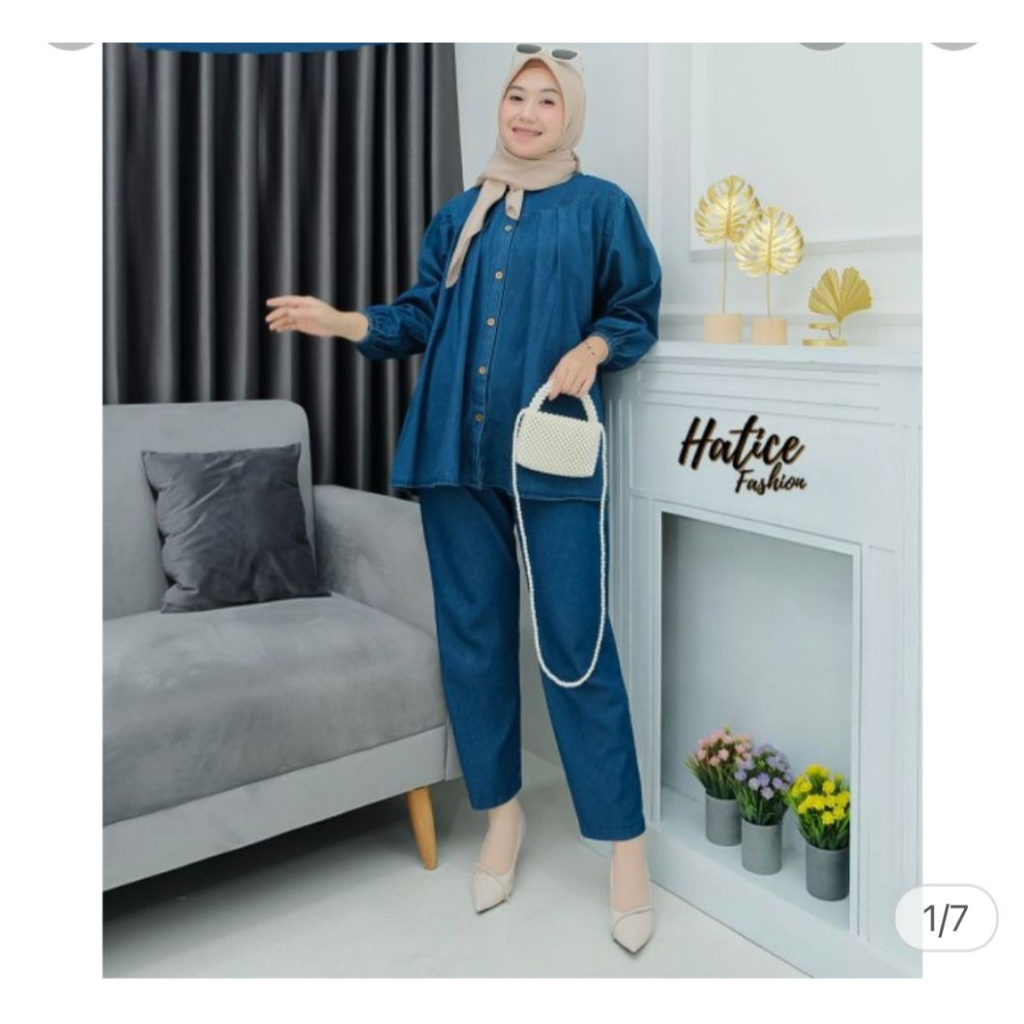 Setelan Jeans Wanita HATICE