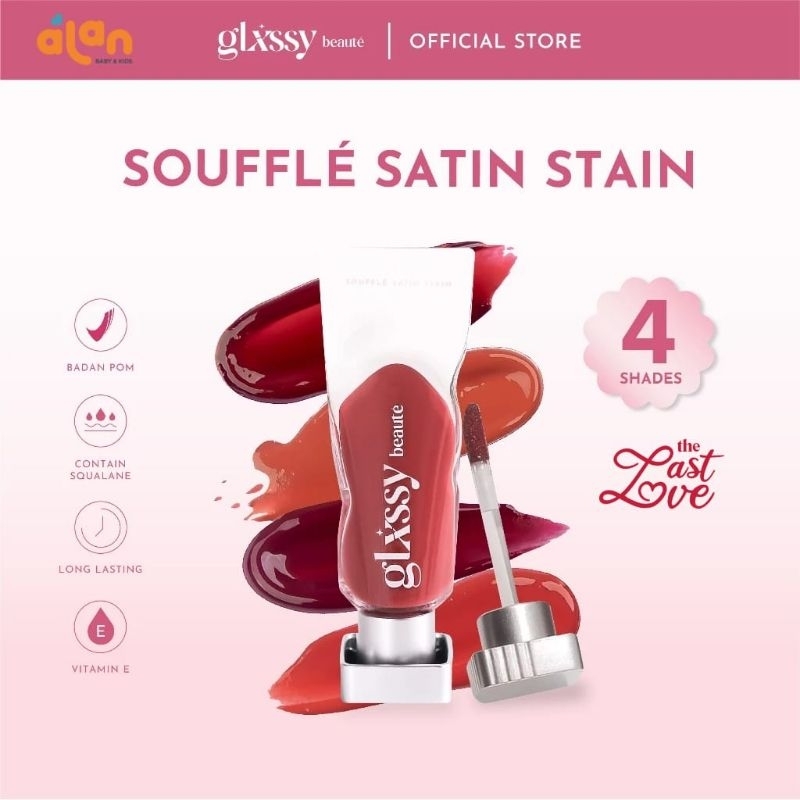 Last Love Glxssy Beaute Soufflè Satin Stain - Lip Tint