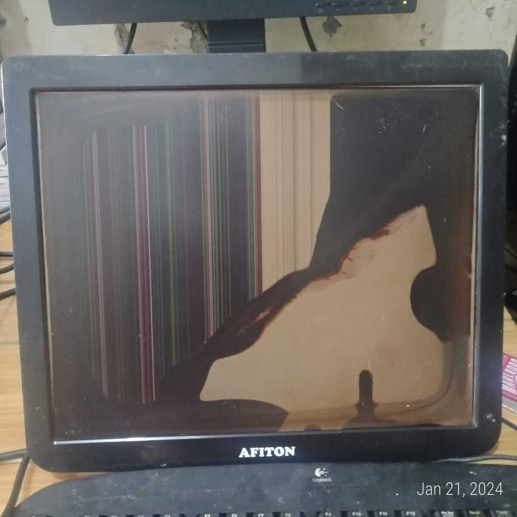 Monitor LCD LED Mati/Rusak/Error