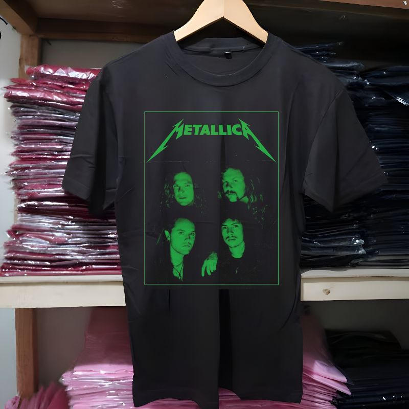 METALLICA KAOS BAJU VINTAGE