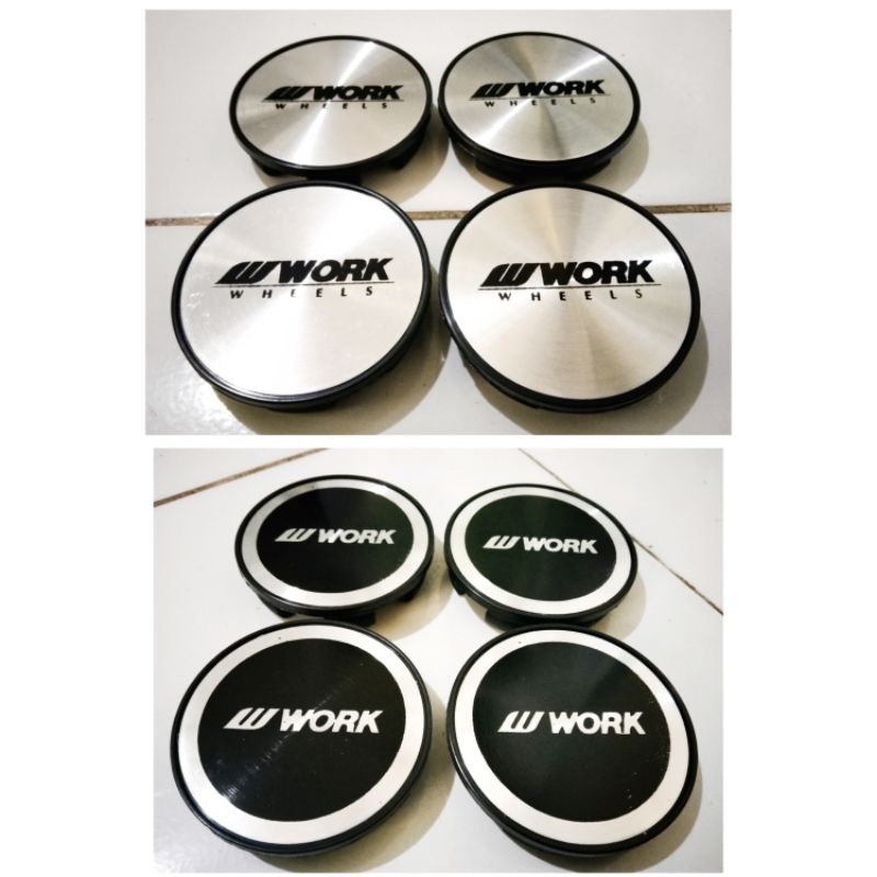 Dop Center Velg Work Meister Variasi Datar 7cm Atau Tutup As Roda Ban Mobil