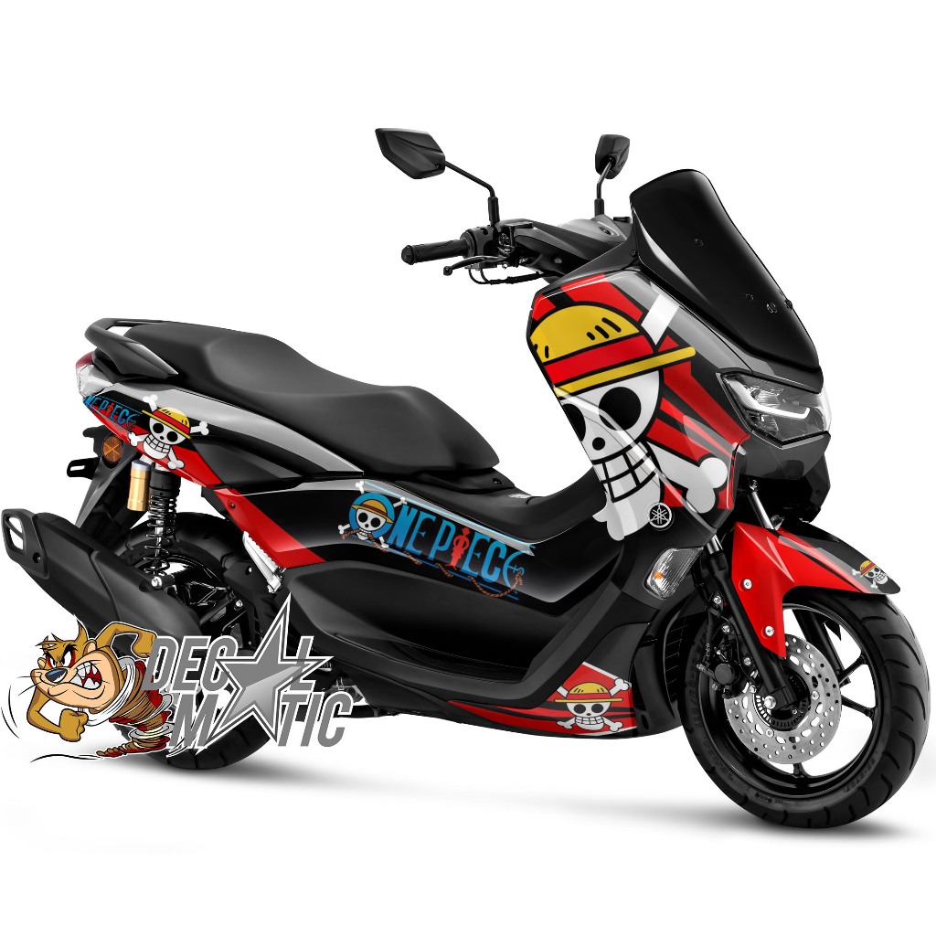 Stiker Full Body Wrap Decal Motor Yamaha Nmax 155 OLD 2015 2016 2017 2018 2019 / NEW N MAX 2020 2021