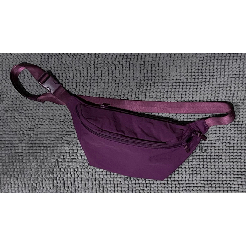 Preloved Nylon Crossbody Bag Warna Purple