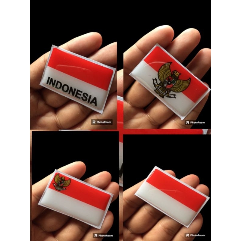 

stiker timbul bendera indonesia