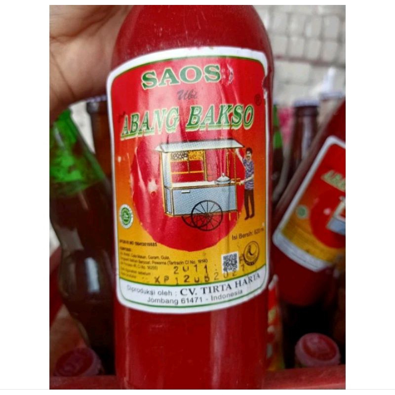 

Saos Abang Bakso/Saos Tomat/Saos Tomat Abang Bakso/Saos Abang Bakso Madura