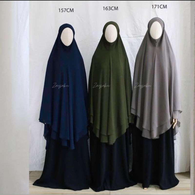 Preloved Khimar Bandana by Zaysaku size medium