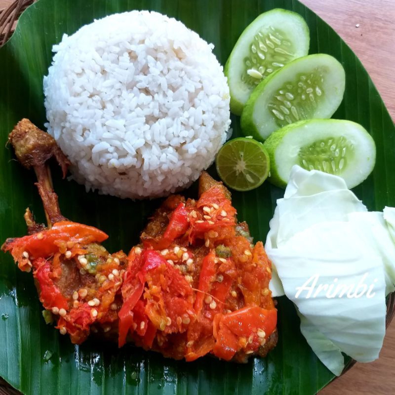 

Ayam Penyet Sambal Gledek