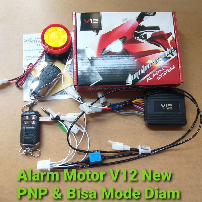 Alarm Motor V12 PNP Beat Karbu