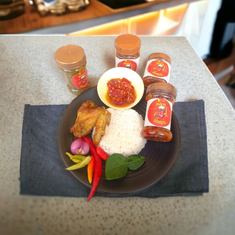 

Special Promo Sambal Terasi, Teri, Ebi, Bawang, Ijo Ebi, Ijo teri, Original Ijo, Mafia.Crispi.Sambal Altara Bisa COD