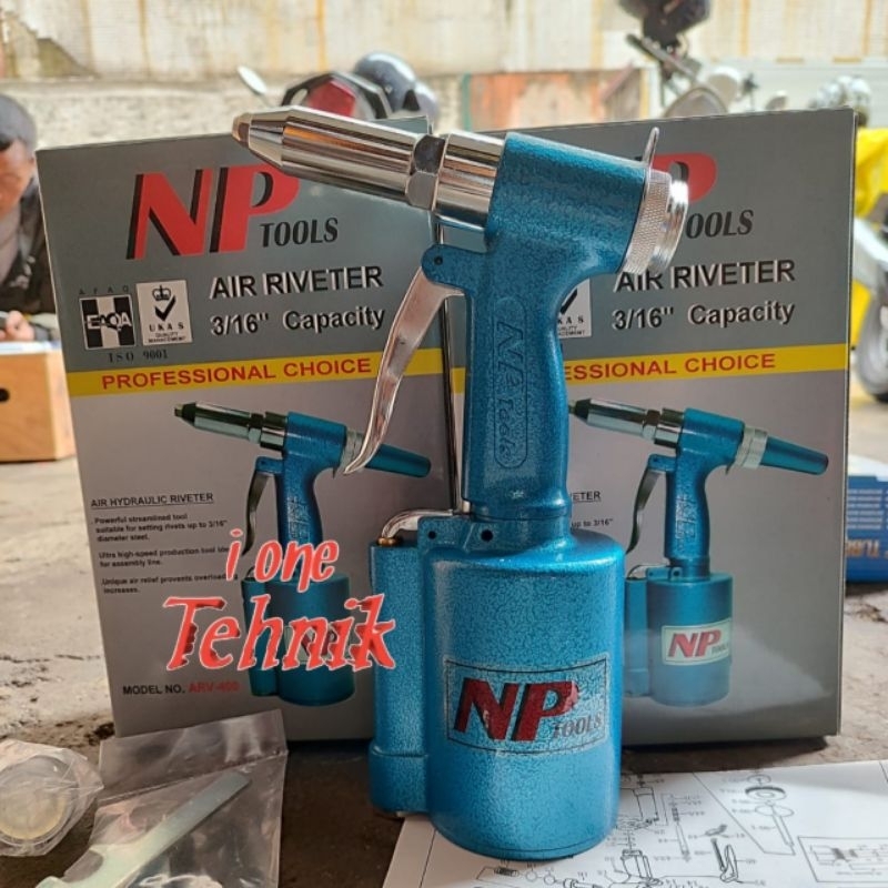 Tang rivet / air riveter 3/16" NP tools