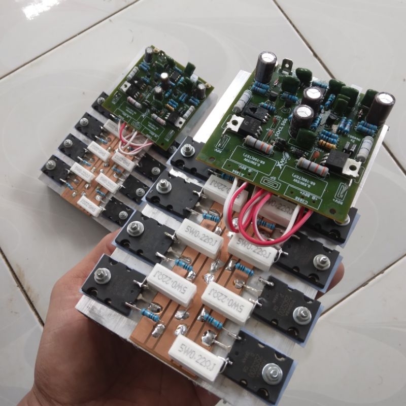 kit power amplifier plus final 4 set driver Socl 506 sublow