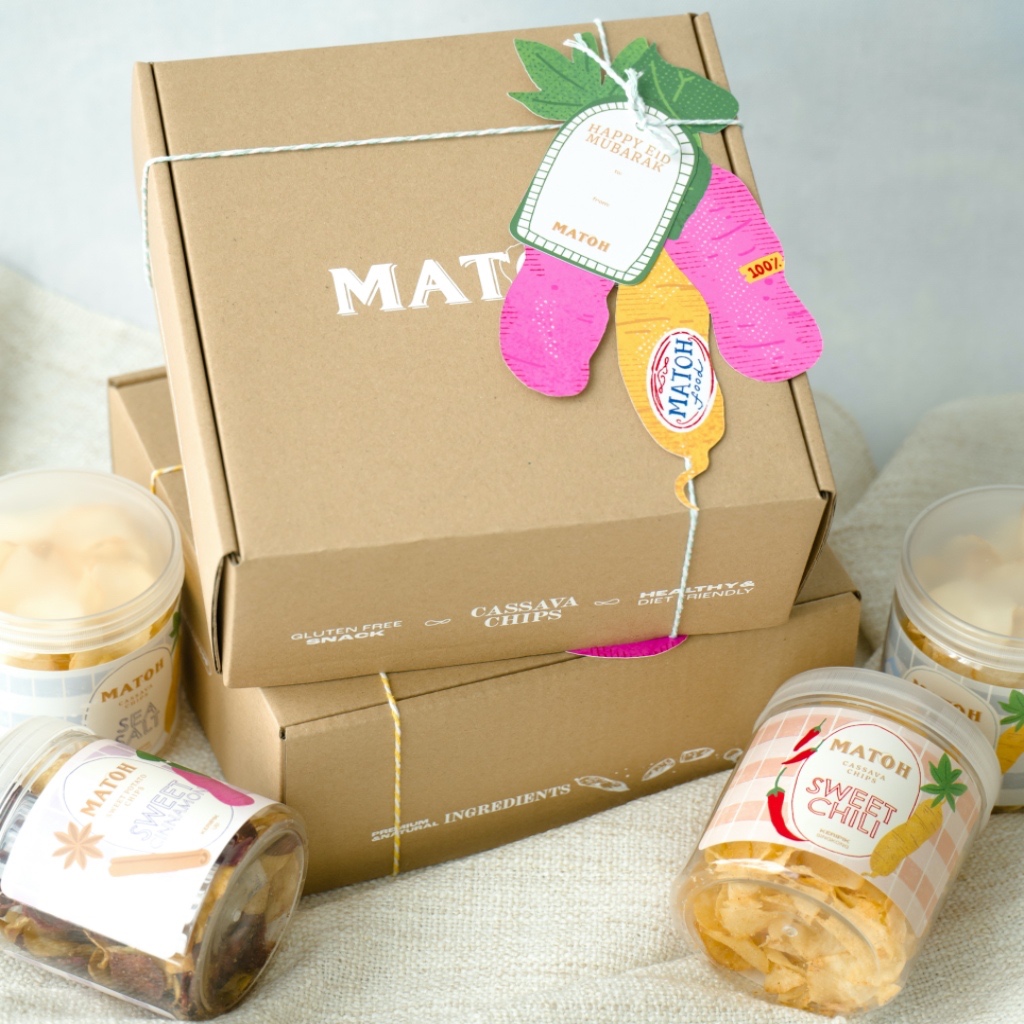 

Hampers Imlek & Ramadhan | Keripik Singkong Sehat | Gluten Free No MSG Tanpa Pengawet (Isi 4 Pack)