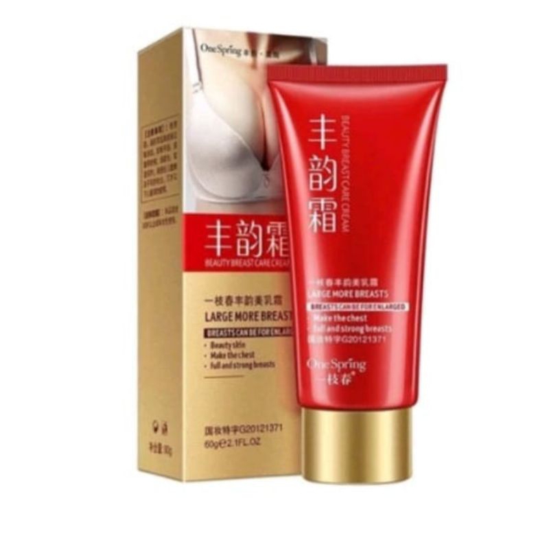 CREAM PENGENCANG DAN PEMBESAR PAYUDARA//ONE SPRING BREAST CREAM//KRIM PAYUDARA