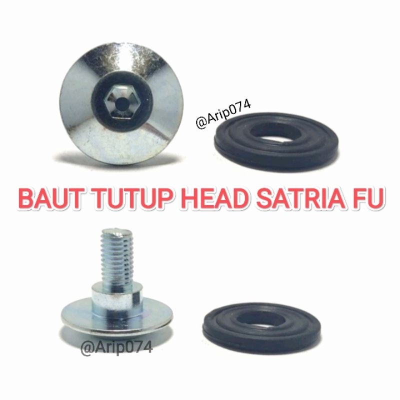 BAUT TUTUP HEAD SATRIA FU GSX FU INJEKSI KARET SEAL COVER HEAD SATRIA FU 150 BAUT TUTUP COP HEAD SUZ