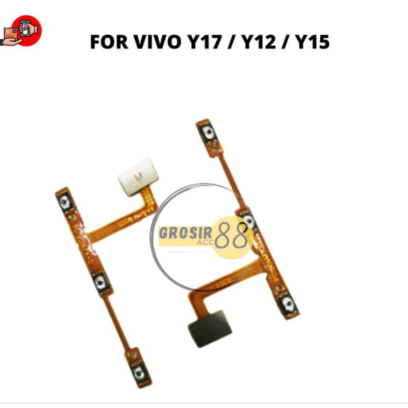 FLEXIBLE ON OFF VOLUME VIVO Y12 / Y15 / Y17 ORIGINAL