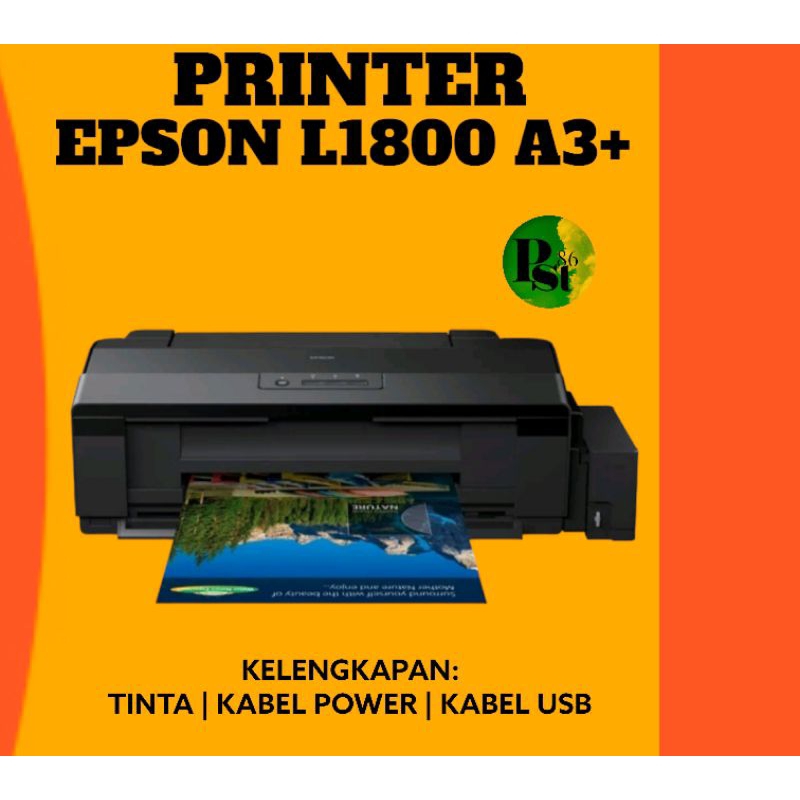 Printer Epson A3 L1800 L1300 Epson Printer A3 Print Only