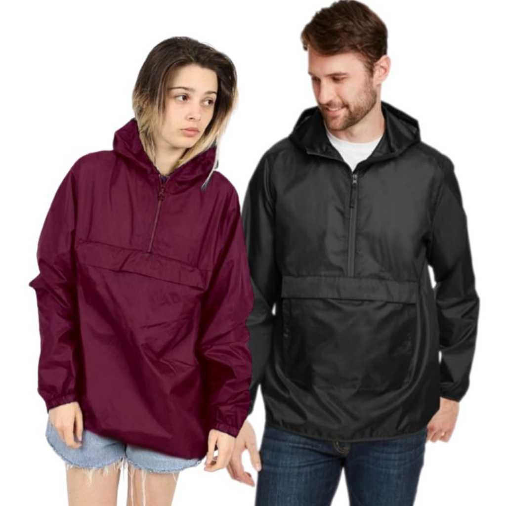 Jaket Cagoule Polos/Cagoule Jaket Polos Original Pria/Wanita BISA COD