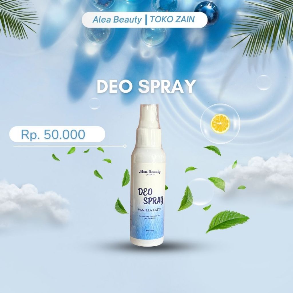 DEO SPRAY By ALEA BEAUTY SKINCARE