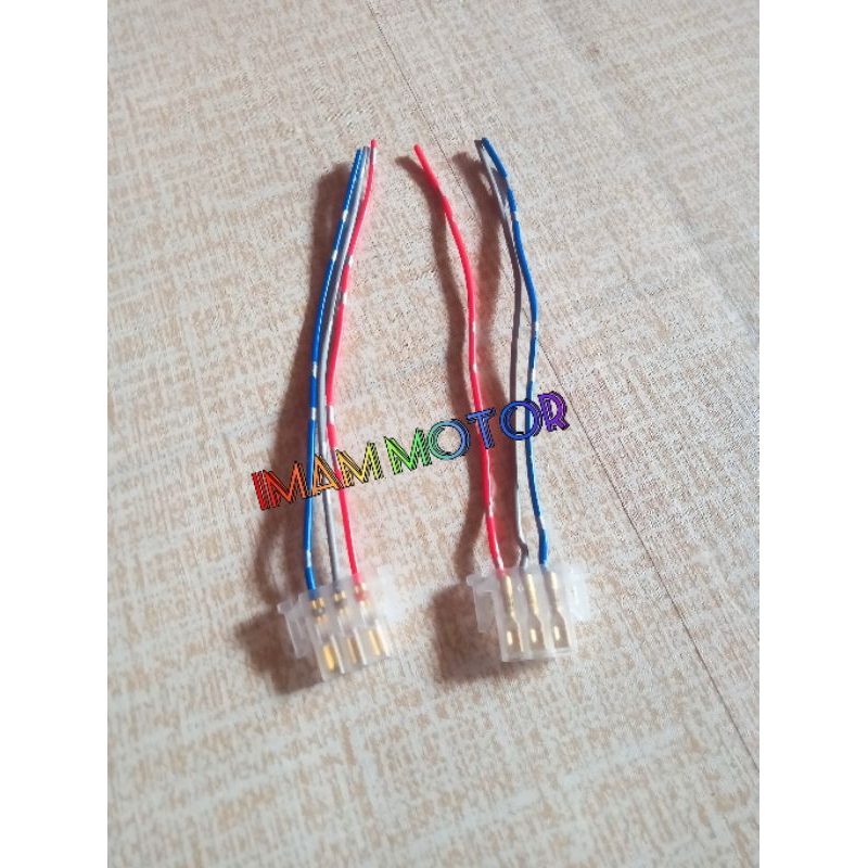 soket tombol saklar 3 pin