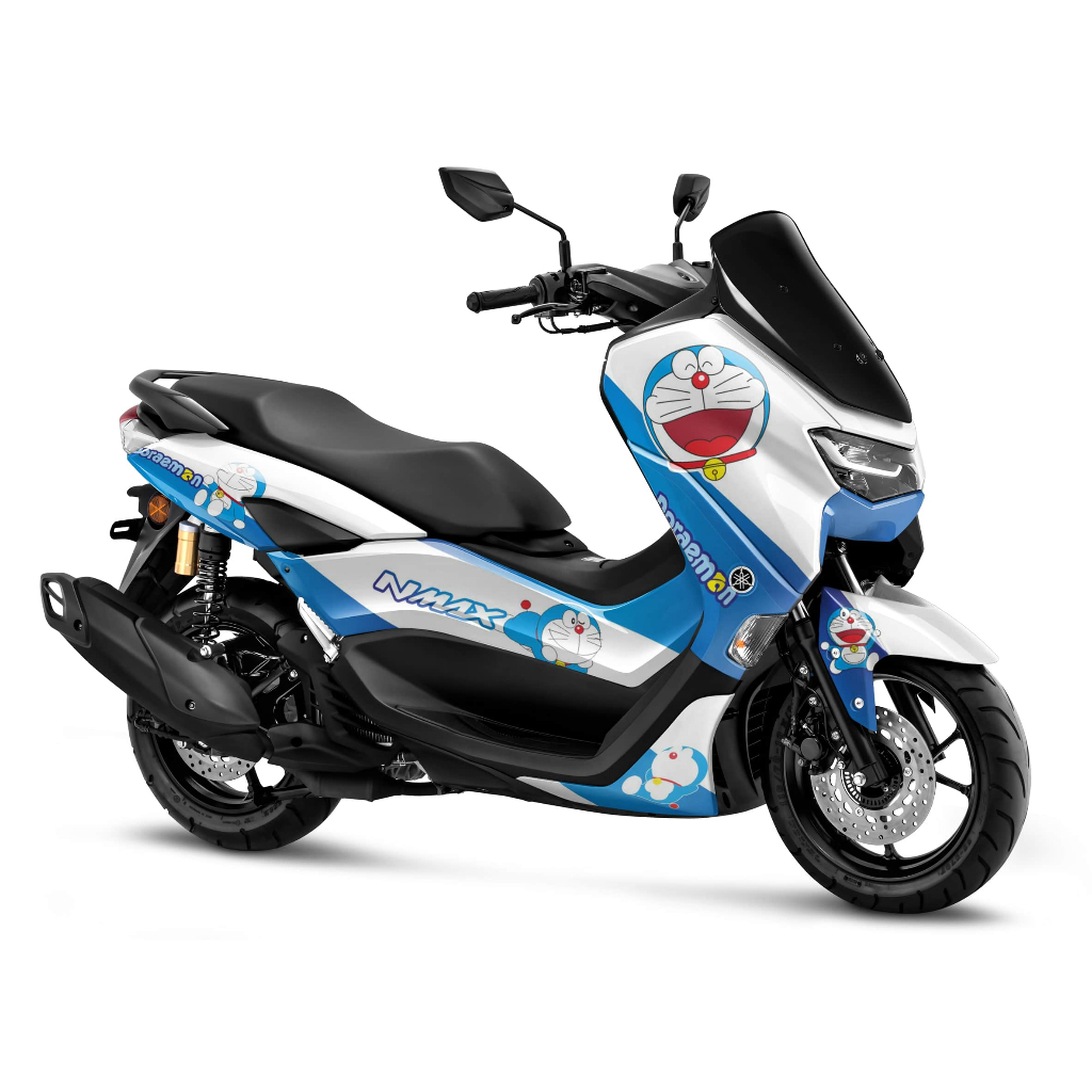 Decal Full Body Motor Yamaha Nmax  2015 2016 2017 2018 2019 | New Nmax 2020 2021 2022 2023 Doraemon 