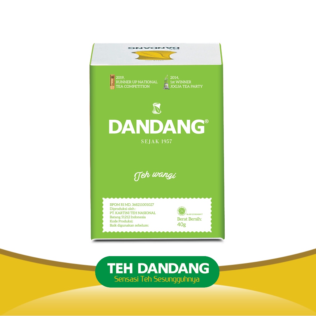 

Teh Tubruk Dandang Hijau 40gr Teh wangi Enak