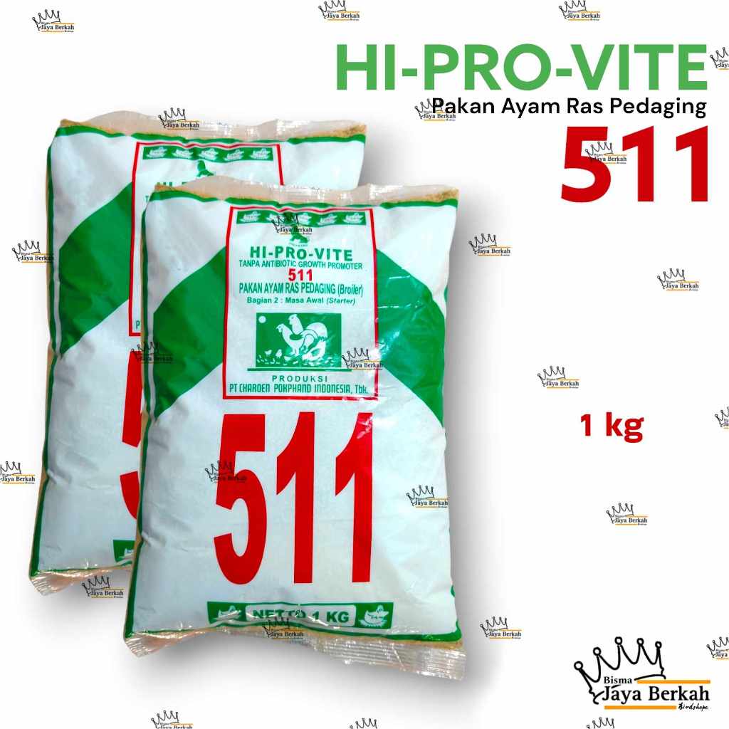 HIPROVITE 511 pakan ayam pedaging