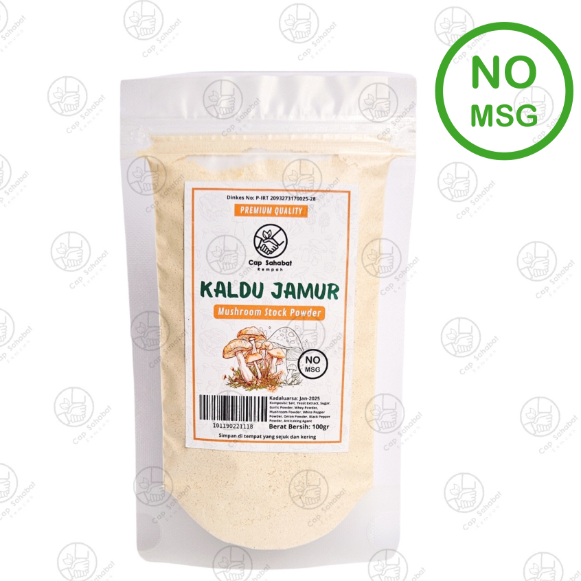 

Kaldu Jamur No MSG / Rempah / JSR 100% PREMIUM QUALITY