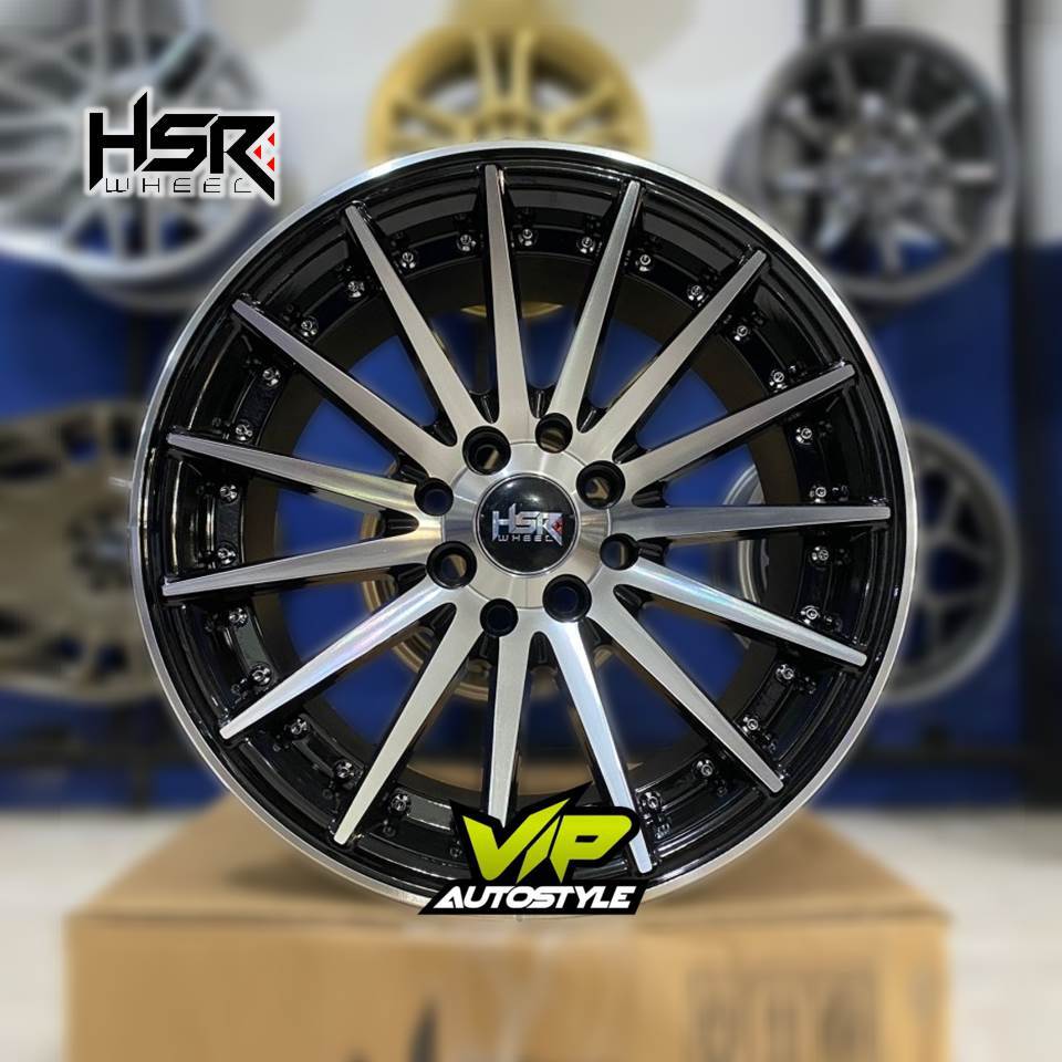 Velg mobil Ring 16 HSR Tsukuba Racing Honda Brio, Calya sigra, Agya Ayla, Vios, Mobilio dll