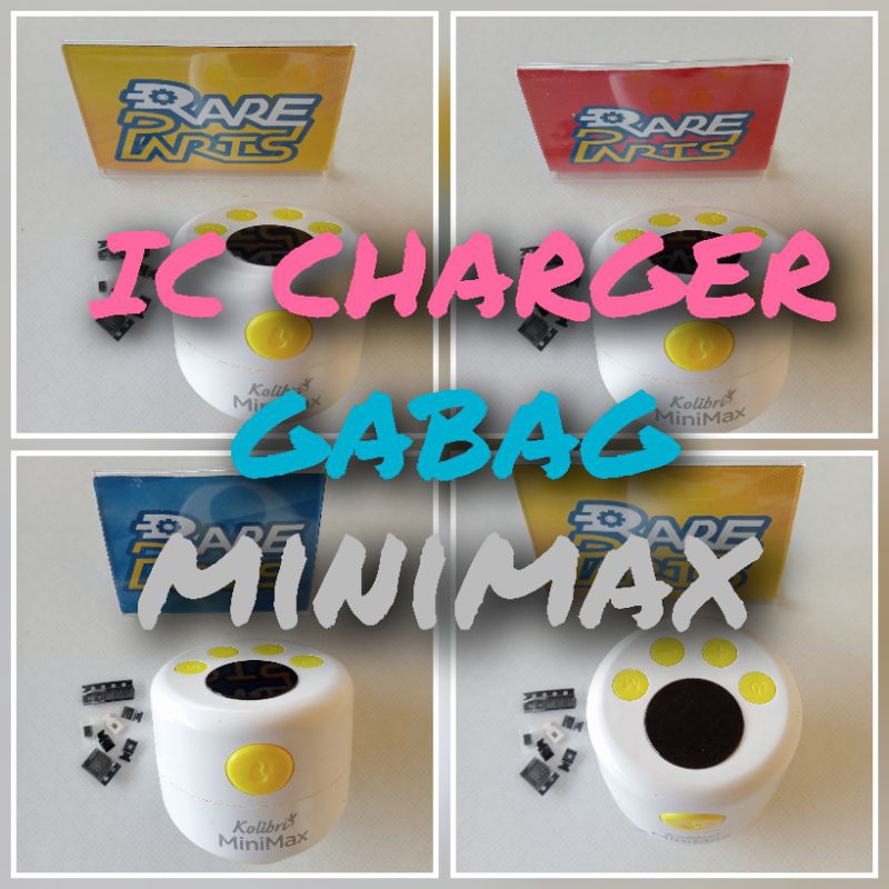 IC Charger, Deoda, IC Step Up, Resistor Gabag Minimax