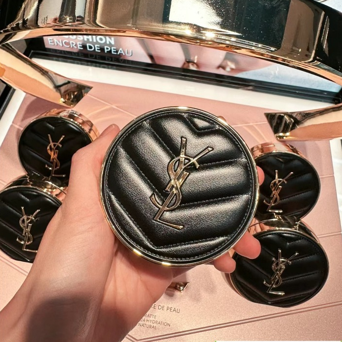 Yves Saint Laurent LE CUSHION ENCREDE PEAU THE ICONIC LUMINOUS MATTECUSHION FOUNDATION 100% ORI