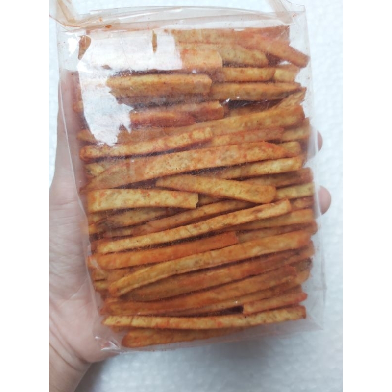 

Keripik TAlas kalbar Renyah dan Gurih (Rasa BALADO)