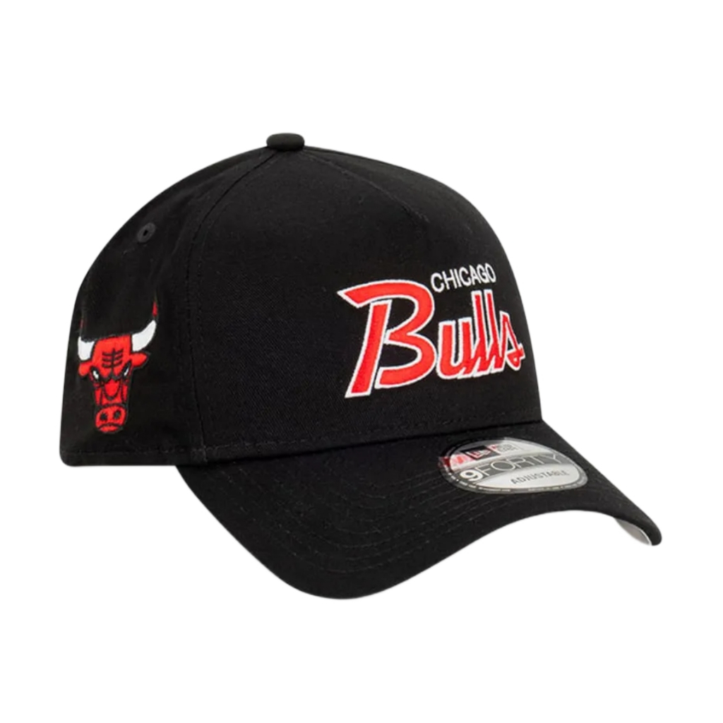 Topi New Era Cap Chicago Bulls Script 23 Type A Frame 9Forty Adjustable Original