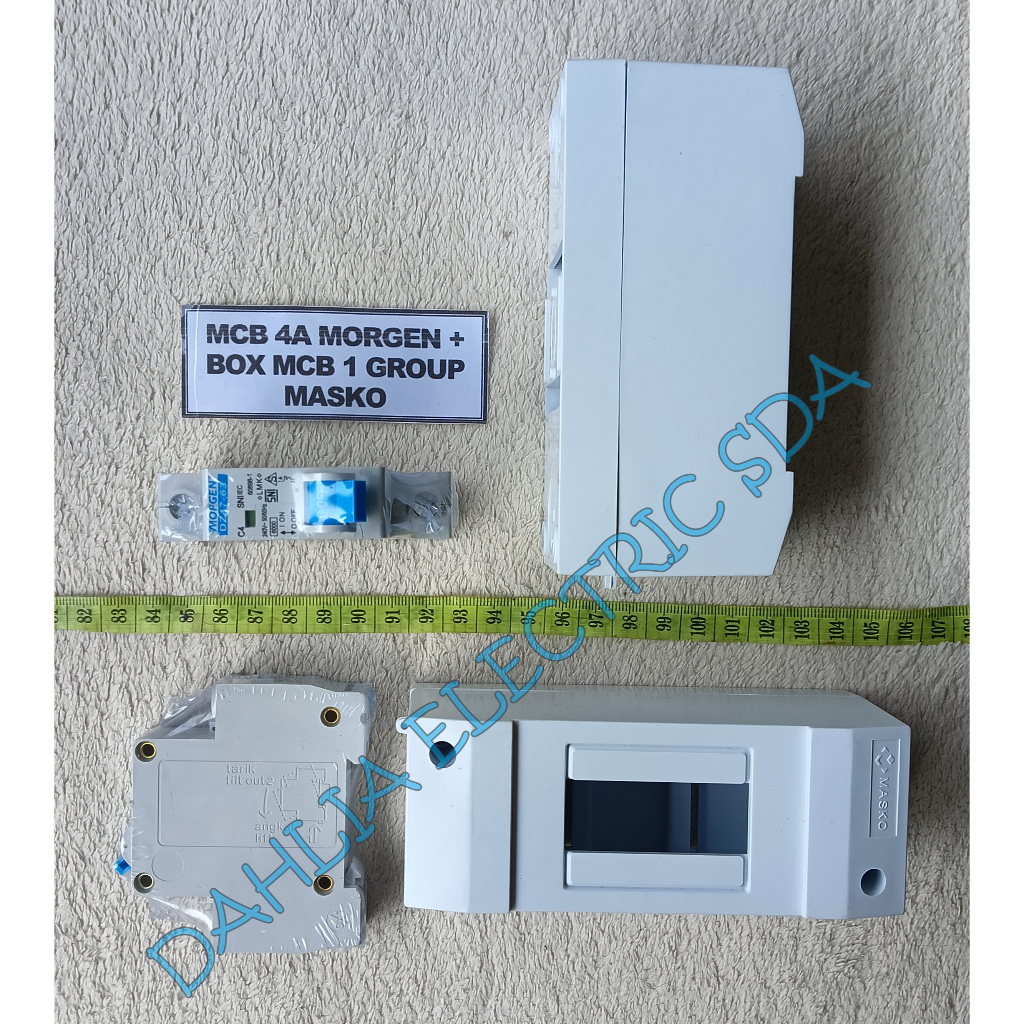 MCB 4A MORGEN + Box Mcb 1 GROUP MASKO
