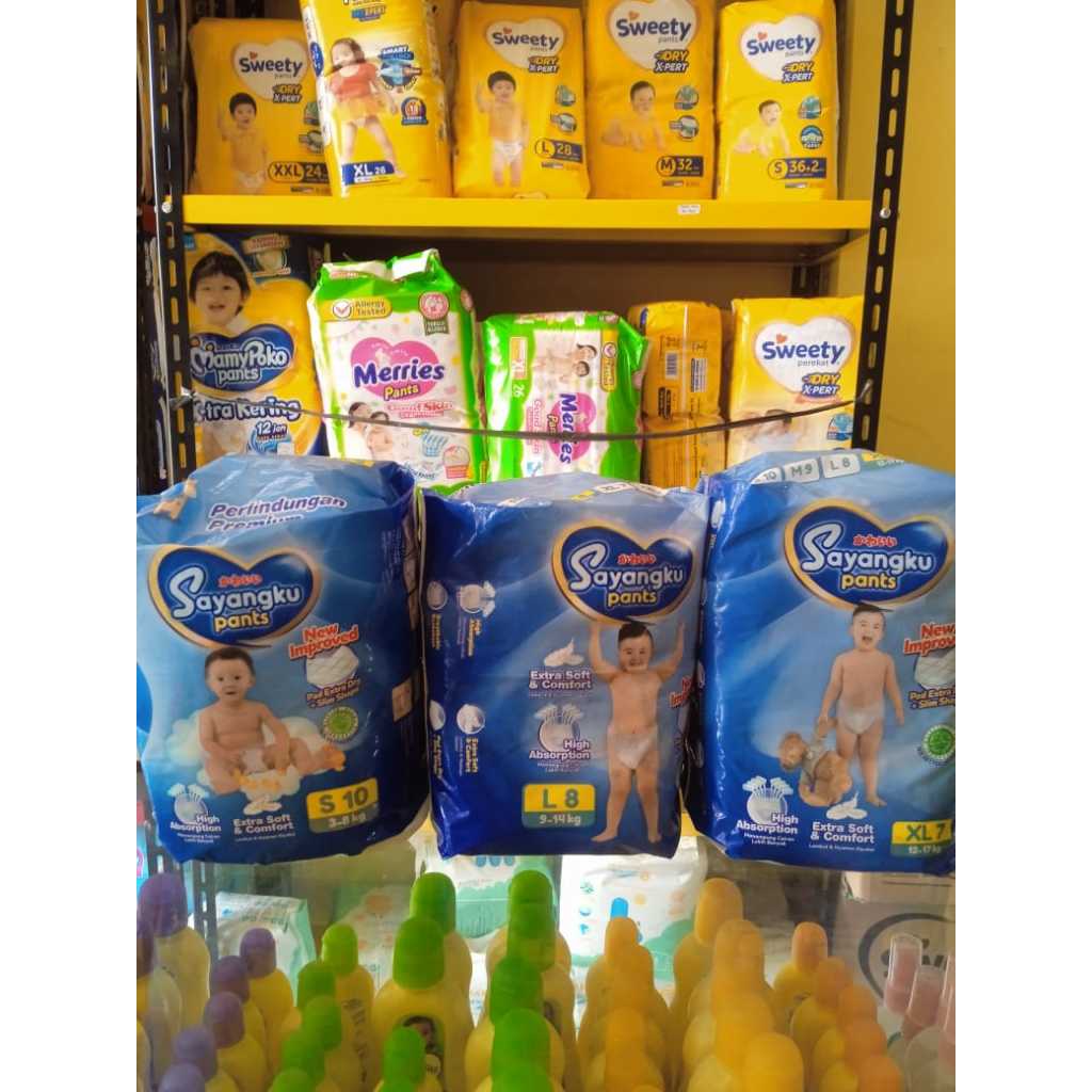 SAYANGKU PANTS POPOK PREMIUM MINI PACK || NB-S10 / S10 / L8 / XL7