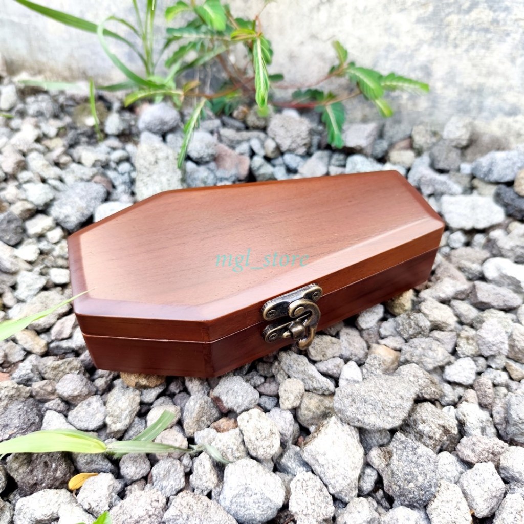 Kotak Kayu Jati wadah lintingan / slepen tingwe handmade model peti