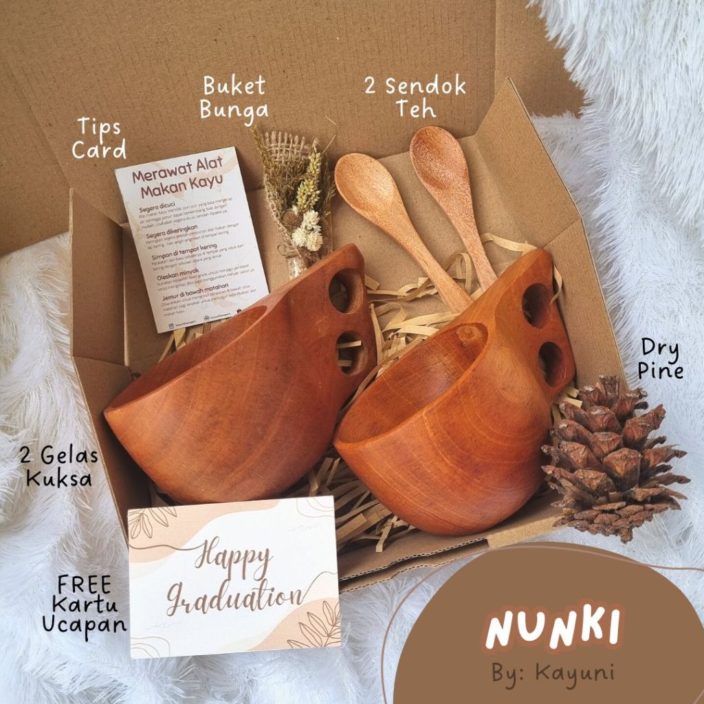 

Hampers Gelas Kuksa Set Kado Estetik / Wedding Gift Parcel Tukar Kado Anniversary / Kado Unik Hampers Kayu Kado Ulang Tahun / Kado Wisuda / Kado Guru Hadiah Guru / Hadiah Kelulusan Birthday Gift Set Hampers Idul Fitri Hampers Perpisahan