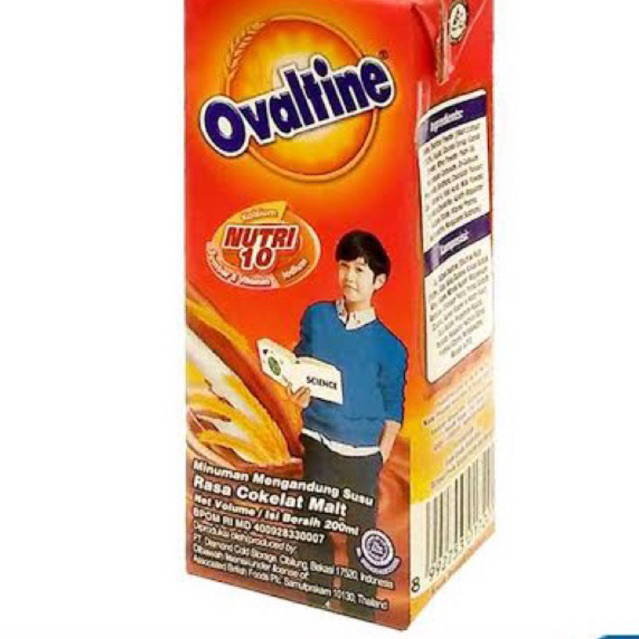 

OVALTINE COKLAT MALT 125 ml & 200 ml
