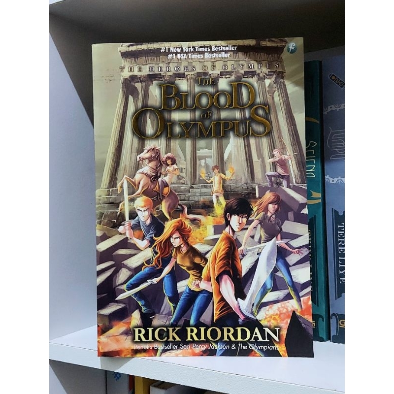 Preloved The Heroes Of Olympus #5 The Blood Of Olympus