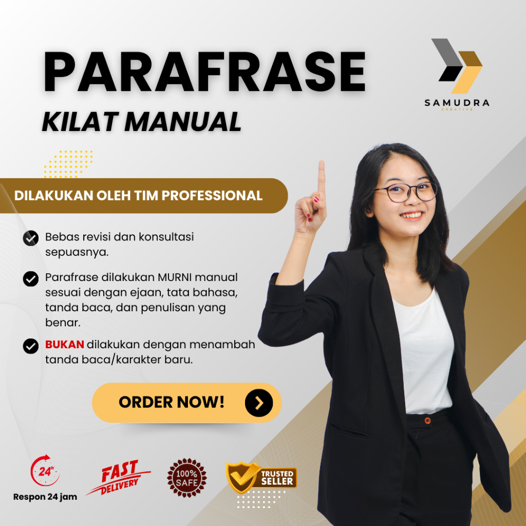 Jasa Parafrase Manual Kilat | Professional Tanpa Kecurangan | Penurunan Score [Turn.ID.IN]