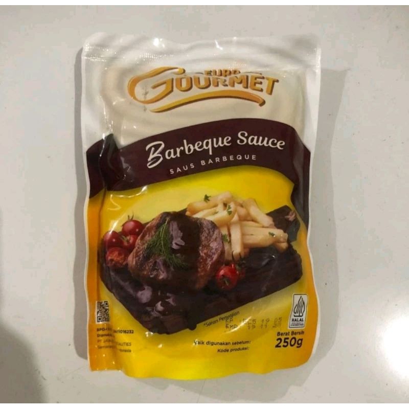 

EURO Gourment Saus Barbeque BBQ 250gr