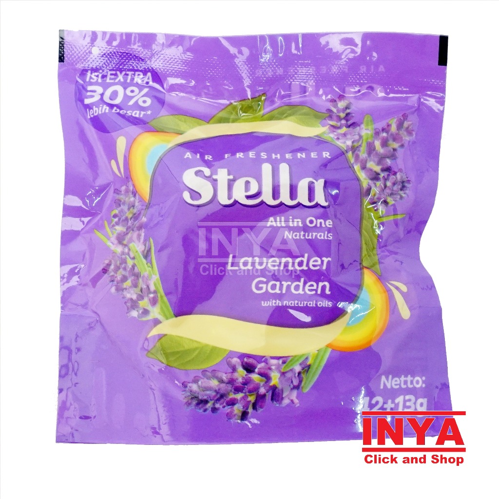 STELLA Lavender Garden Air Freshener 42gr - Stella Gantung - Pengharum Ruangan
